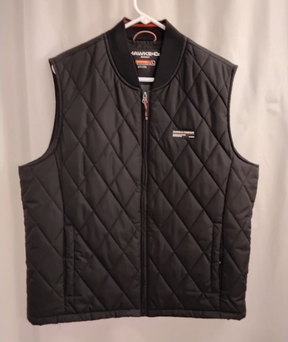 Hawke  & Co  Quilted Performance Vest, size L
